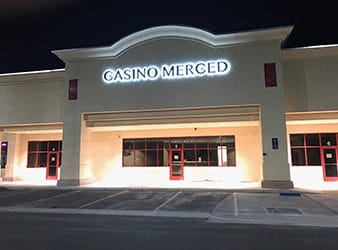 Illuminated Business Signs for Night Visibility